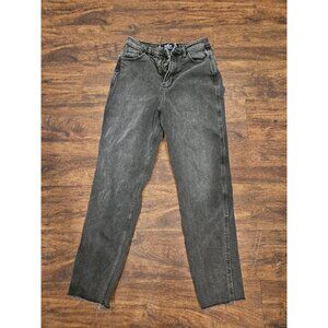 Hollister Ultra High-Rise Mom Jeans Black Size 0R (24 X 27)